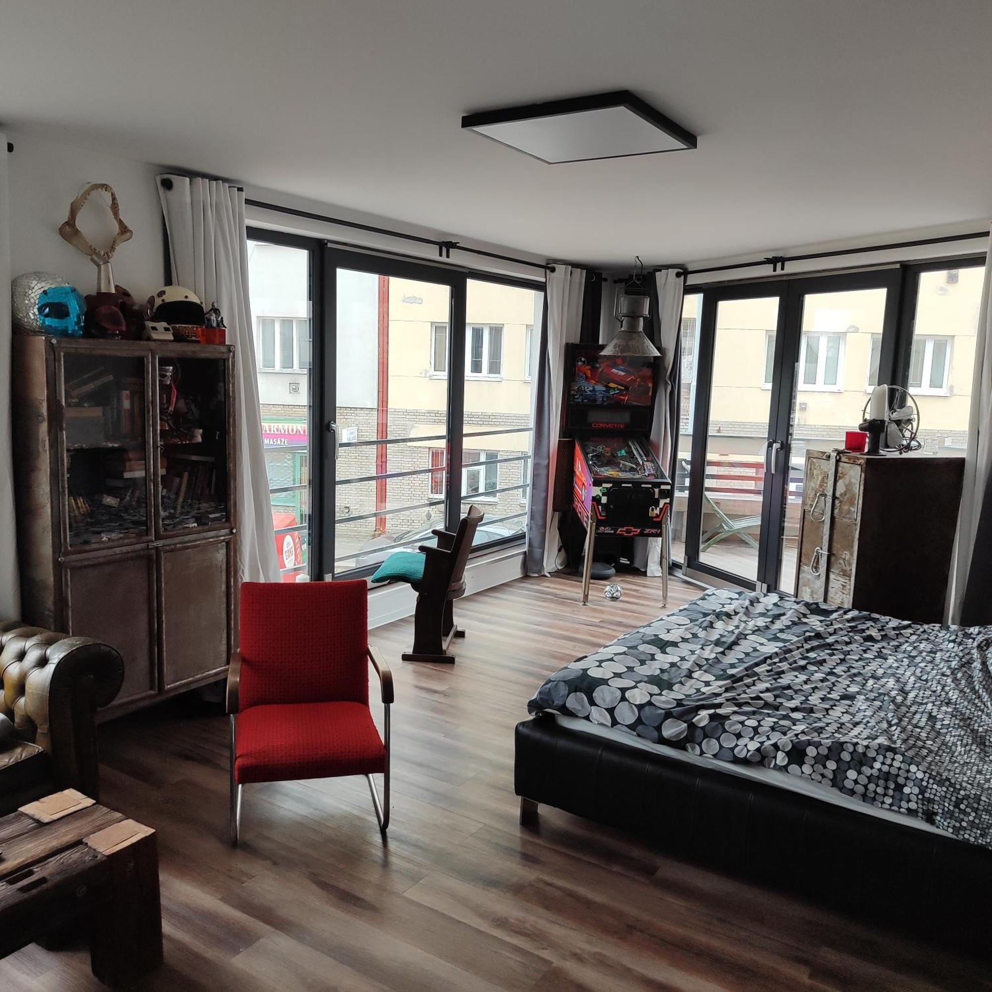 Apartment Big Windows Prag